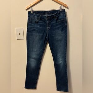 Lucky Brand Blue Skinny Jeans with Lived-In Look
